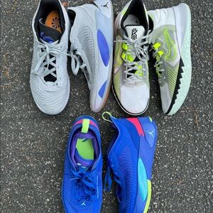 Selling 3 pairs of ball sneakers -